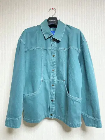 [ ZARA ] 커버올 청록색