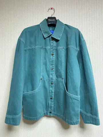 [ ZARA ] 커버올 청록색