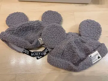 도쿄 디즈니 리조트 미키마우스 귀도리 보아 캡 2개 세트