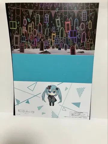 극장판 프로세카 영화 입장객 특전 페이퍼 디오라마 바츠미쿠 하츠네 미쿠