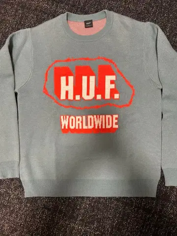 H.U.F. 허프 니트 스웨터 M