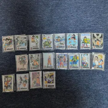 드래곤볼 제일복권 40주년 F상 19종 세미 컴프 묶음 판매