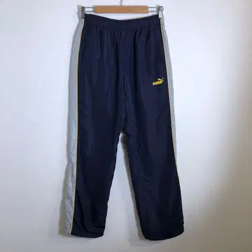 PUMA 나일론 팬츠 네이비 x 그레이