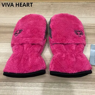 미사용 VIVA HEART 비바하트 미튼 핑크 골프웨어 장갑