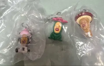 코비토즈칸 메지루시 참 마스코트 액세서리 가챠가챠 3종 세트