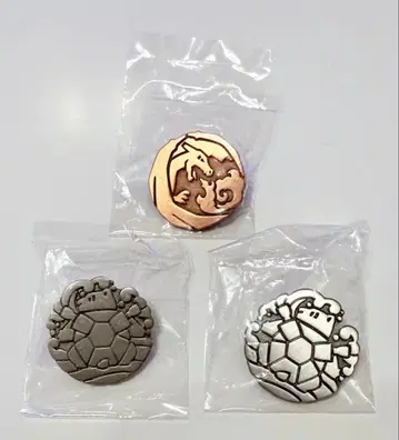 포켓몬 핀 배지 3개 세트