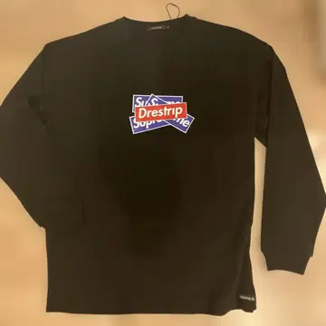 Dresstrip 블랙 롱 슬리브 L