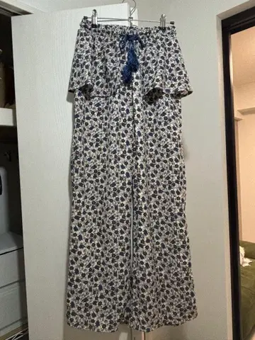 [ CIAOPANIC ] 꽃무늬 와이드 팬츠 이지 팬츠