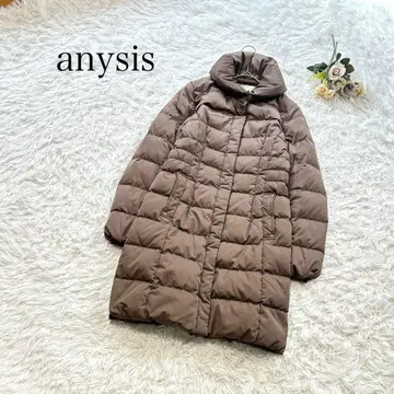 anysis 에니스이시 워셔블 롱 다운 코트 3 빅 사이즈