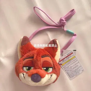 디즈니 리조트 주토피아 닉 포켓 미니백 숄더백 익명 배송