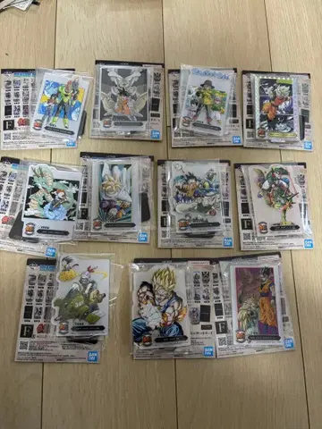 제일복권 드래곤볼 40주년 F상 ACLLECT 시크릿 11종