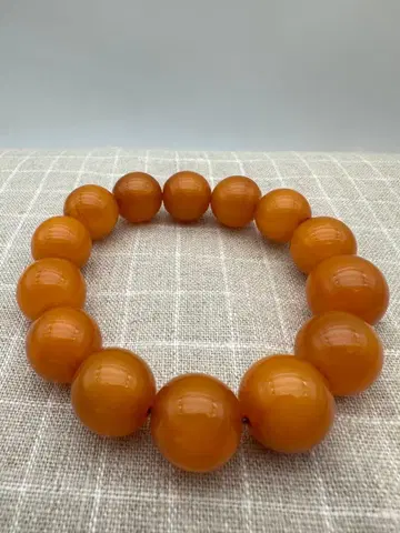 천연 야산 거북이 등껍질 내갑 팔찌 프리 사이즈 대립 16mm [희소품]