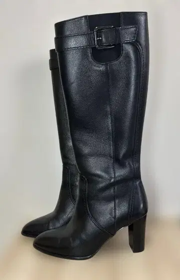 DIANA 다이애나 블랙 천연 가죽 롱 부츠 24