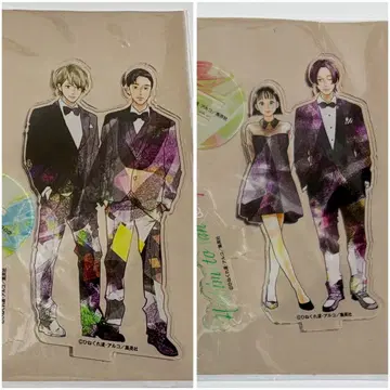 사라진 첫사랑 큥큥 복권 B-1 아크릴 스탠드 피규어 아오키 & 이다