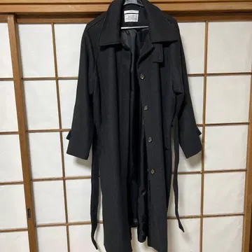 ohotoro 더블린 롱 코트 차콜 그레이