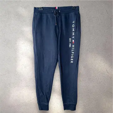 [ TOMMY HILFIGER ] 조거 팬츠 (L) 네이비 트랙 팬츠