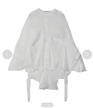 UN3D. 아웃 포켓 돌먼 셔츠