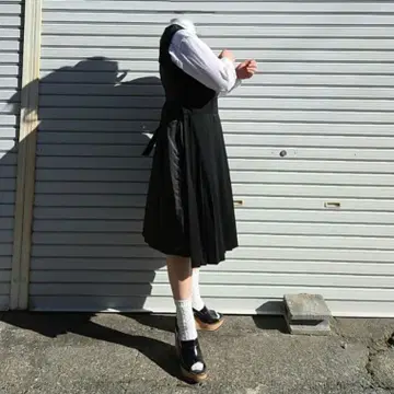 noir kei ninomiya 슬리브리스 원피스 느와르케이니노미야