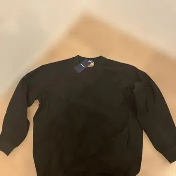 meltum 블랙 긴팔, 포켓, 드로 코드 포함