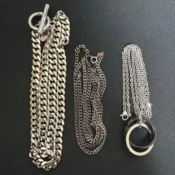 [ 5종 세트 ] 목걸이 팔찌 손목시계