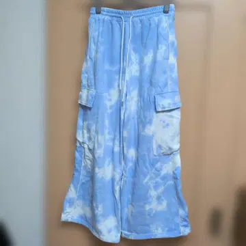 호와이니 whinny 악마의 가시 boy 맨투맨 스카이블루 카고 팬츠