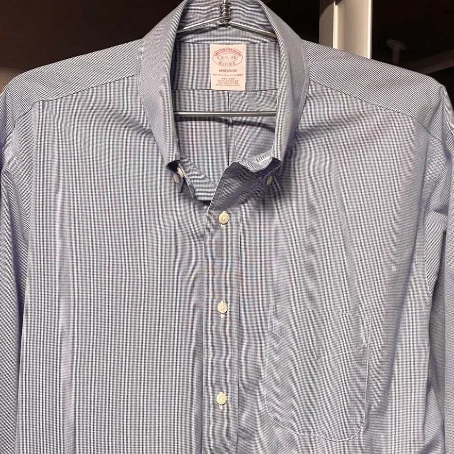 dressbarn fit and flare dresses Made-in-USA Thomas Mason White Spread Collar Dress Shirt main image 0