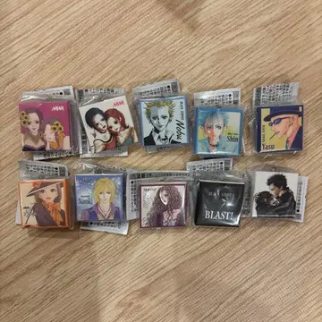 NANA CD풍 아크릴 참 10종 세트 블라스트 렌 나나 하치