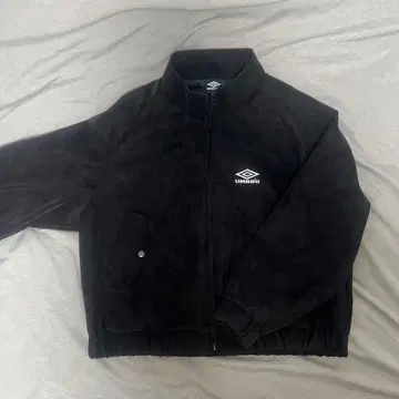 UMBRO 블랙 집업 자켓