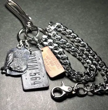 VIP 지갑 체인 남성용 키링 키홀더 스트랩 n