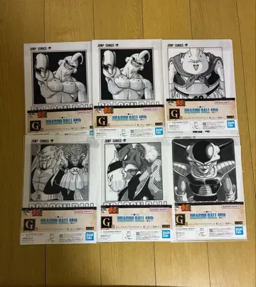 제일복권 드래곤볼 40th 그 두 번째 G상 클리어 파일 세트 5종 6점