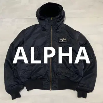 레어 alpha CWU45/P(N) 봄버 자켓 육후 블랙