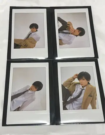 사토 타카미치 폴라로이드 4장 세트