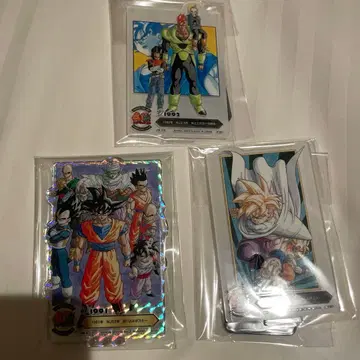 제일복권 드래곤볼 ACLLECT 3종 세트