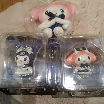 해피 복권 산리오 마이멜로디 쿠로미 A상 & B상 세트