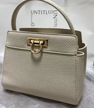 UNTITLED 숄더백 화이트