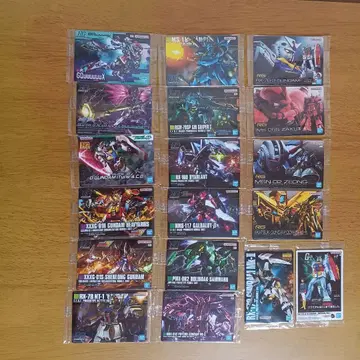 건담 프라모델 패키지 아트 구미 2 19종