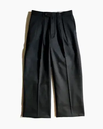 NEAT 코튼 커시 / 블랙 - 와이드 44