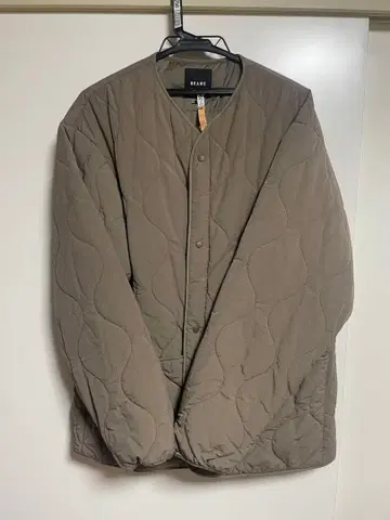 BEAMS 퀼팅 자켓
