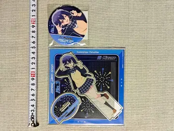 좀비랜드 사가 미즈노 아이 ONKYO 아크릴 스탠드 & 캔뱃지 오토아니