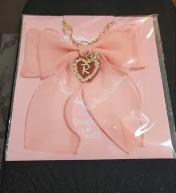 스토푸리 쉬폰 리본 참 리이누군