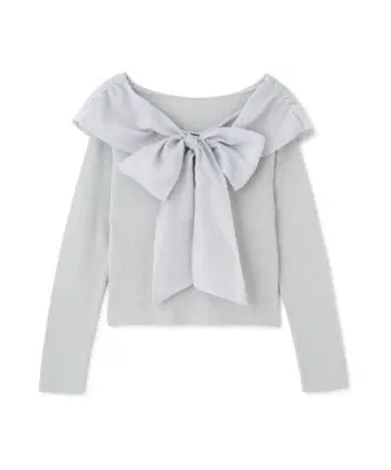 [ 미사용 ] JILL BY JILLSTUART 2way 리본 도킹 니트