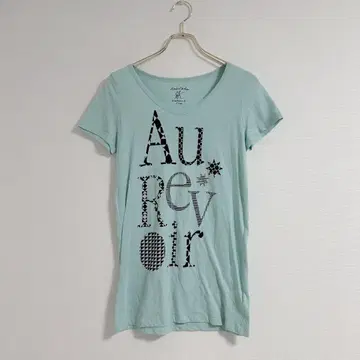 [ Michel Klein ] 민트 그린 상의 티셔츠 M