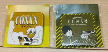 명탐정 코난 코난 탐정사무소 스퀘어 캔뱃지 아카이 아무로