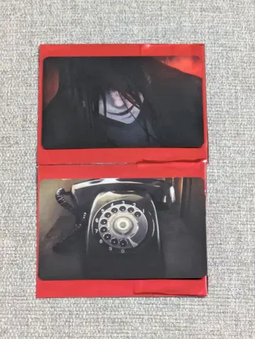 문자화 명부 컬렉션 카드 기어가는 남자 블랙 전화기