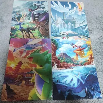 포켓몬 카드 캠페인 클리어 파일 4장 세트