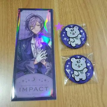 니지산지 IMPACT 자수 캔뱃지 니파치 사카키 네스 혜택