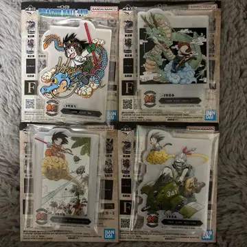 드래곤볼 제일복권 F상 ACLLECT 아크렉트 4점 세트