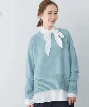 URBAN RESEARCH ROSSO 엑스트라 파인 울 니트