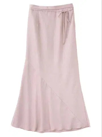 코코딜 새틴 내로우 스커트