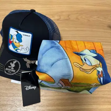 Disney 도날드 캡 & 파우치
